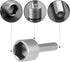 14Pcs Power Nut Driver Drill Bit Set Chrome-Vanadium Steel Quick Change Metric Socket Wrench Screw 1/4 inch Hex Shank Pneumatic Screw Sleeve House...