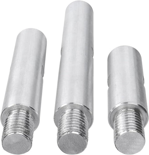 3Pcs Angle Grinder Extension Shaft Set, M14 Thread Extension Connecting Rod for Rotary Polisher,Polishing Pads,Backing Plate Electric Polisher...