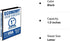 Samsill Economy 1 Inch 3 Ring Binder, Made in The USA, Round Ring Binder, Customizable Clear View Cover, Black, (18530)...