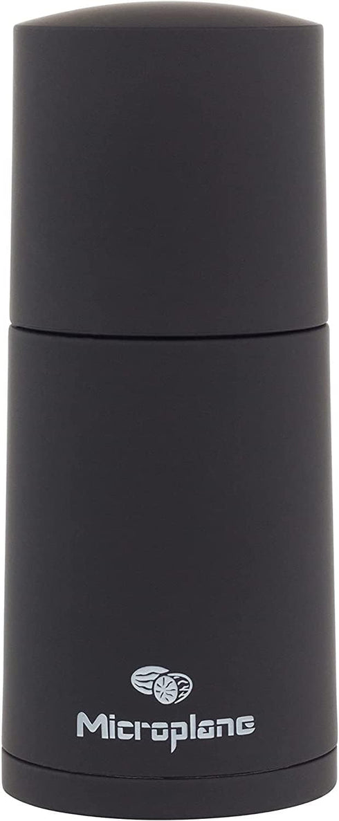 Microplane Manual Spice Mill - Cinnamon Grinder and Nutmeg Grater (Black)...
