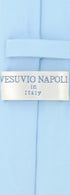Vesuvio Napoli BABY BLUE Skinny 2.5" NeckTie Handkerchief Narrow Neck Tie Set...