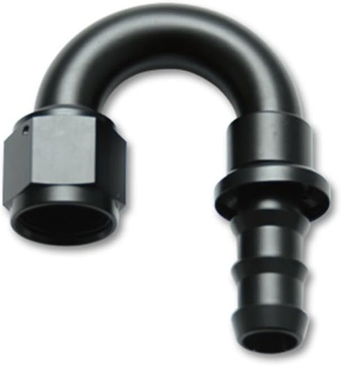 Vibrant Performance 22806 Hose End Elbow Fitting (Push-On 180 Degree; Hose Size: -6AN)...