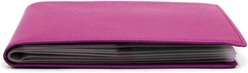 RFID Premium Leather Scan Card Holder Proof Hipster Wallet, Multifunctional and Multi-Card, Ultrathin and Extraordinary (ROSE PINK)...