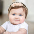 cherrboll 3pcs Baby Girl Flower Headbands, Super Soft & Stretchy Nylon Floral Hairbands for Newborn Toddler...