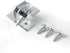 Garage Door Opener Bracket Kit—Door Bracket, Clevis Pin, Hair Pin & Fasteners Included...