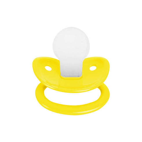 Adult Sized Pacifier and Bottle Set?Print May Vary,250ml (Yellow)...