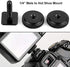 26PCS Camera Screws Mount Set 1/4 Inch and 3/8 Inch Threaded Converter Screws Adapter Flash Shoe Mount for DSLR Camera/Tripod/Monopod/Ballhead/Fla...