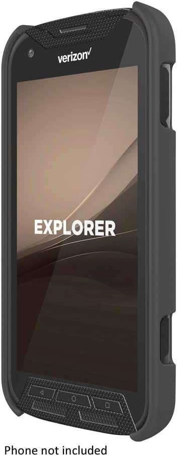 Hard Shell Case Compatible with Kyocera DuraForce PRO E6810, E6820, E6830 Black...