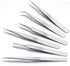 6PCS Tweezers Set, Stainless Steel Tweezers Set Kit for DIY...
