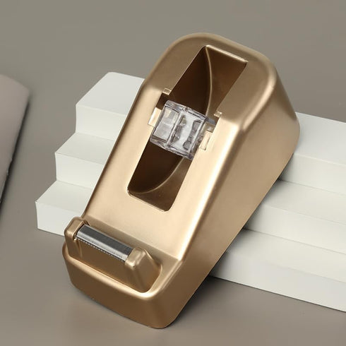 Basics Desktop Tape Dispenser, Office Desk Tape Dispenser, Heavy Duty Desk Accessories Office Tape Dispensers, Weighted Non-Skid Base,Ideal for Ho...