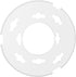 Mounting Plate Replacement for Google Nest Protect 2nd Gen(Wired&Battery) - Replacement Backplate for Nest Detector Models 06A & 06C, White...