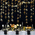 Gold Party Decorations Leaf Garland Hanging Paper Gold Leaves Streamer Banner for Wedding Engagement Bridal Shower Birthday Baby Shower Spring Sum...