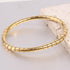 Jude Jewelers 5mm Width Stainless Steel Classic Simple Plain Grooved Style Stackable Bangle Bracelet...