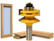 APlus 1/2'' Shank Lock Miter Router Bit, Door & Window Bits Woodworking Cutter Cutting Tool for Engraving Machine Trimming Machine...