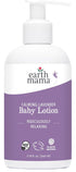 Earth Mama Calming Lavender Baby Lotion for Dry Skin, Calendula Cream for Newborn Skin Care, Organic Moisturizer for Children with Aloe Juice, Roo...