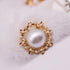 Celebrity Designer Inspired Flower Brooch Pin Gift Set Jewelry For Wedding Party...