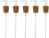 Creative Hobbies® White Pump Dispenser Has Cork Stopper for Easy Press-in Fit (Pkg/5)...