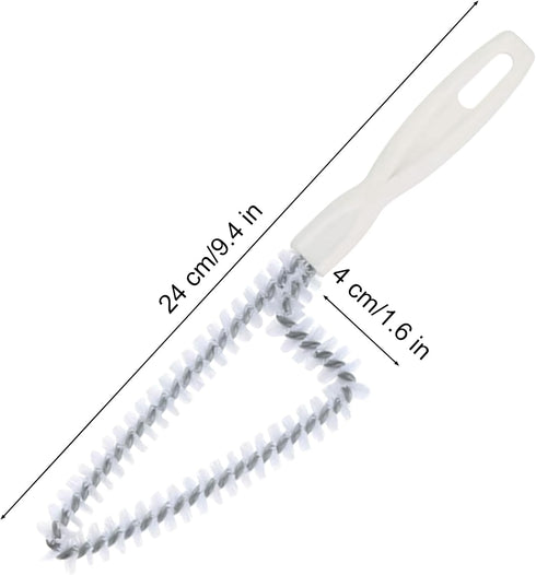 6Pcs Crevice Cleaning Brush, Multifunctional Gap Cleaning Brush Hard bristled Cleaning Brush Window Grooves Sliding Door Track Cleaning Tool...