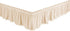 Legacy Decor Bed Skirt Dust Ruffle with Pom-Pom Fringe 100% Brushed Microfiber with 14” Drop Twin - Full Beige Color...