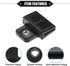 2Pcs Black Window Door Glass Channel Retainer Clip, 1.73"x1.57"x0.51" Glass Regulator Holder Sash Clip Universal for Car Truck Van Plastic?Body an...