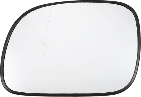 X AUTOHAUX Car Rearview Left Driver Side Heated Mirror Glass Replacement W/Backing for Dodge Caravan for Chrysler Town Country for Chrysler Grand ...