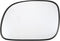 X AUTOHAUX Car Rearview Left Driver Side Heated Mirror Glass Replacement W/Backing for Dodge Caravan for Chrysler Town Country for Chrysler Grand ...