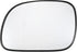 X AUTOHAUX Car Rearview Left Driver Side Heated Mirror Glass Replacement W/Backing for Dodge Caravan for Chrysler Town Country for Chrysler Grand ...