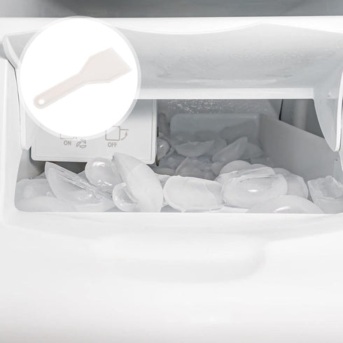 MAGICLULU 1pc Plastic Refrigerator Shovel White Refrigerator Scraper With Handle Refrigerator De-Ice Scraper for Kitchen......