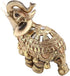 Feng Shui Elephant Statue Golden Collectible Wealth Lucky Elephant Figurine for Home Office Decoration Gift(Large)...