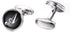 Mens Letter Initial Cufflinks Alphabet Rhodium Plated Cuff Links Wedding Business A-Z...