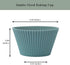The Silicone Kitchen Reusable JUMBO Silicone Baking Cup, Non-Toxic, BPA Free, Dishwasher Safe, Jumbo, 12 Pack, White Blue Green...