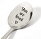 You Are Loved Engraved Stainless Steel, Inspirational Motivational Coffee Tea Spoon Gift for Men Women Friends Birthday Christmas Gifts, Silver, 7...