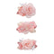 Flower Hair Clips Set for Baby Girl Lightweight Floral Hair Bow Accessories with Boutique Fully Lined Alligator Clip 3pcs for Toddler Teens Gifts...