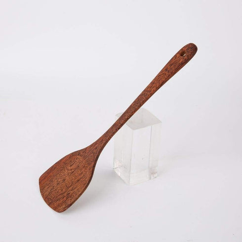 Wooden Spatulas - Eco-Friendly, Durable & Ergonomic Kitchen Utensils - Non-Scratch Cooking Tools for Stirring, Flipping & Serving - Set of 2 (12.8...