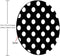 Mouse Pad Polka Dots Mouse Pad Dot Mouse Pad Office Mouse Pad Personalized Mouse Pad Desk Accessories Mouse Pad Round MousePad 7.9 x 7.9 x 0.12 In...