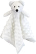 Baby White Polar Bear Soft Stuffed Animal Security Blanket, Plush Polar Bear Character Lovey Blanket, Baby Shower/Nursery Gift, Cuddly Newborn, In...