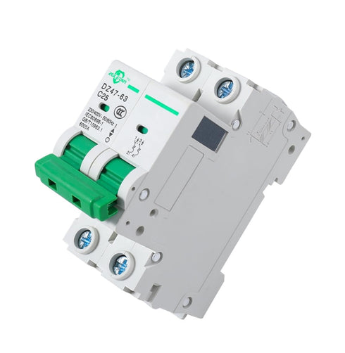 Miniature Circuit Breaker - 3 Pcs 110V/240V MCB DZ47-63 Mini Home Circuit Breaker 2 Pole 16A...