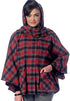 McCall's Pattern 7202, Misses Ponchos,Sizes (16-18) (20-22) (24-26), ZZ (LRG-XLG-XXL), Multi-Colour...