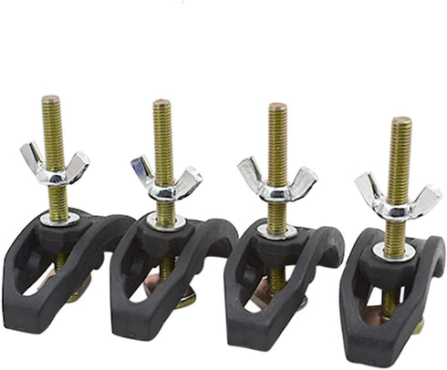4PCS Press Plate Clamp, CNC Arcuate Press Plate Clamp - T Track Hold Down Clamps Woodworking for CNC Milling Engraving Machine...