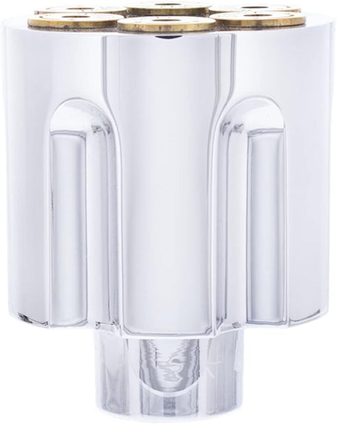 United Pacific 23399 Heavy-Duty Aluminum Gun Cylinder Air Valve Knob, .44mag Style, Screw-On Style, Chrome Plated, Strong & Durable - ONE Unit...