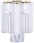 United Pacific 23399 Heavy-Duty Aluminum Gun Cylinder Air Valve Knob, .44mag Style, Screw-On Style, Chrome Plated, Strong & Durable - ONE Unit...