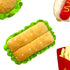 Dog Toys Squeaky Dog Toys,Interactive Dog Toys Dog Chew Toys Stuffed Dog Teething Toys for Large Medium Small Dog,Fast Food Dog Toys Squeaky Toys ...
