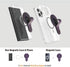 Momostick Mag-FLATSTICK, Magnetic Finger Grip with Stand, Phone Loop, and Finger Holder - iPhone Accessory Compatible with Most Smartphones - Matt...