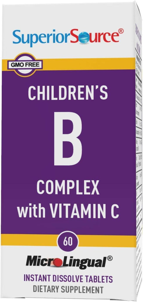 Superior Source Child B-Complex Vitamins (60 tablets)...