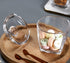 123Arts Glass Sugar Bowl Candy Jar Storage Jar Snack Jar with Lid...