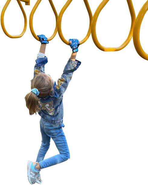 Monkey BAR Gloves Kids 5 and 6 Years Old with Grip Control Bike Cycling Gloves Gymnastic...