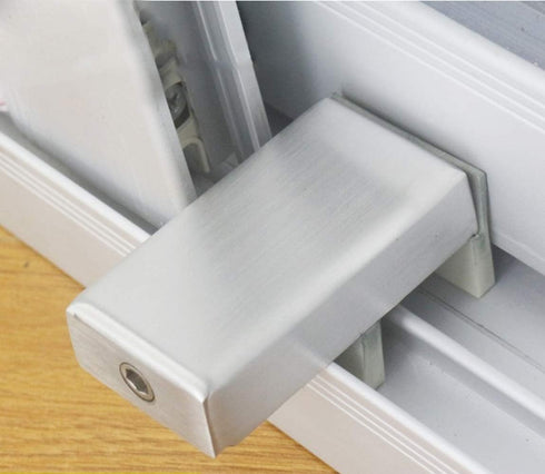 ZaneGear WANLIAN 1PCS Door Window Lock Stopper Adjustable Thick Sliding Safety Anti Theft Children Security LockChild Plastic Steel Aluminium Rail...