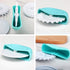 6 Pcs Pastry Wheel Decorator Cutter, Cookie Cutter Wheel Pizza Baking Beads Pie Crust Cutters, DIY Baking Cooking Tool...