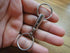 2 Pack Quick Release Detachable Pull Apart Key Rings Keychains,Double Spring Split Snap Seperate Chain Lock holder Convenient Accessory Gift...