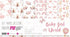 Papers For You - Vellum Scrapbooking Paper Kit | "Baby Girl World" Collection | Includes 6 Single Sided Vegetable Papers with Different Designs | ...